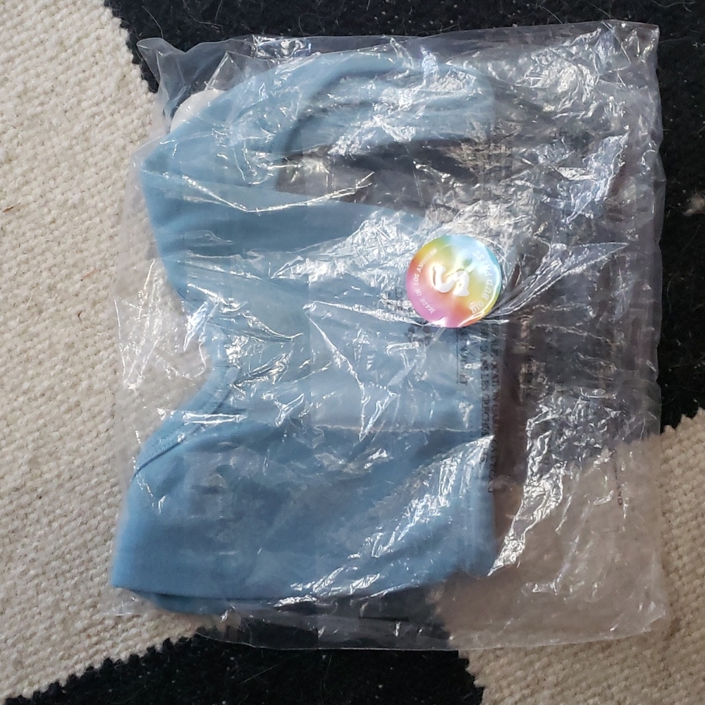 Big bud press bralette baby blue size small